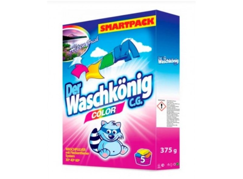 Порошок для стирки WASCHKONIG Color 4,875 кг, к/к (97-066) Порошок для стирки WASCHKONIG Color 4,875 кг, к/к (97-066)